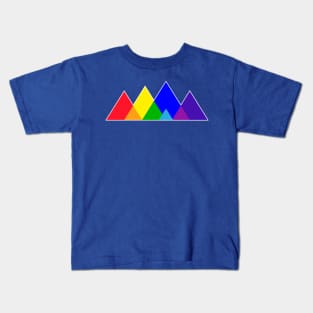 Rainbow Mountains Kids T-Shirt